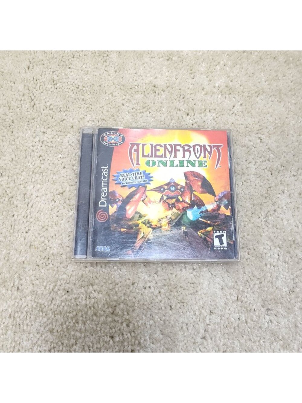 Sega Dreamcast Alien Front Online CIB Sega WOW Vehicular Combat 51171 Tested VGC